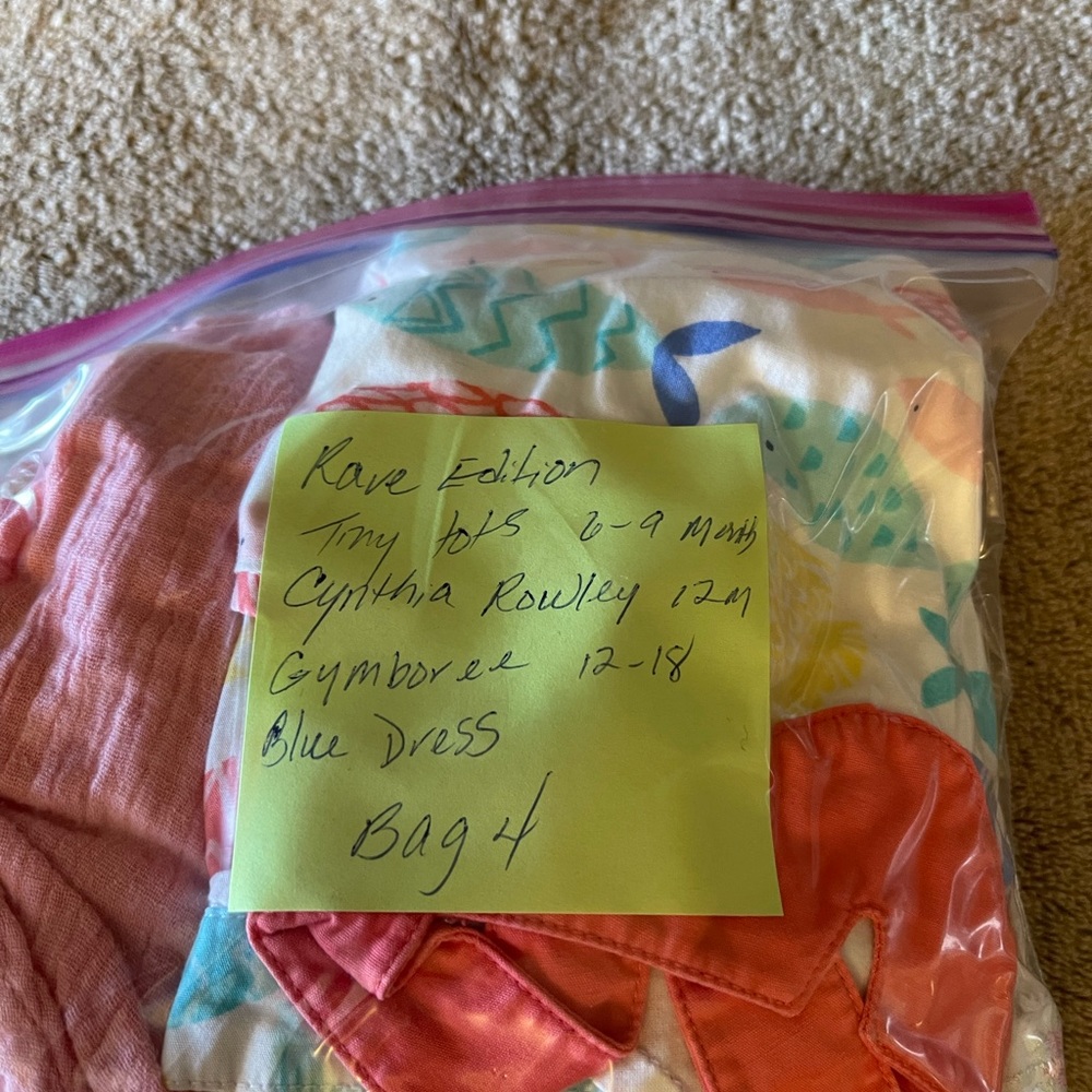 Assorted Baby Dresses and Rompers 5 total items - Picture 16 of 16